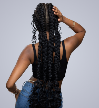 Butterfly Cornrow Full Lace Wig second image